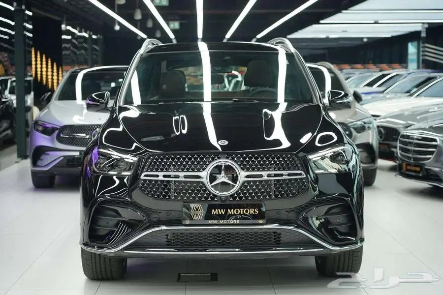 مرسيدس GLE 450 SUV موديل 2024 أصفار خليجي أسود بني 1