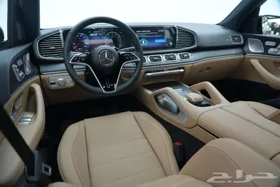 مرسيدس GLE 450 SUV موديل 2025 أصفار خليجي رمادي كاتالانا بيج 7