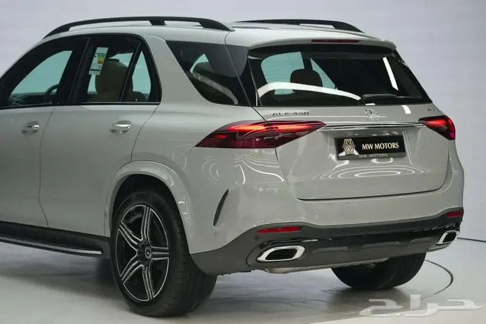 مرسيدس GLE 450 SUV موديل 2025 أصفار خليجي رمادي كاتالانا بيج 5