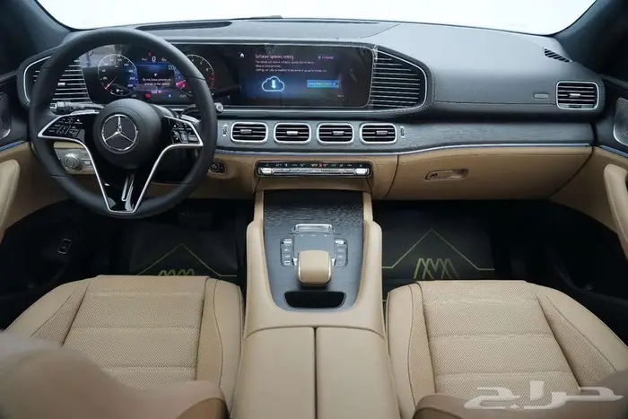 مرسيدس GLE 450 SUV موديل 2025 أصفار خليجي رمادي كاتالانا بيج 6