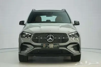 مرسيدس GLE 450 SUV موديل 2025 أصفار خليجي رمادي كاتالانا بيج 1