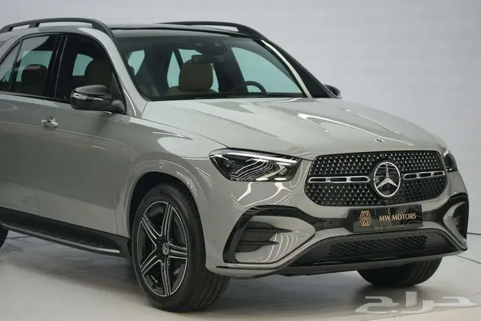 مرسيدس GLE 450 SUV موديل 2025 أصفار خليجي رمادي كاتالانا بيج 2
