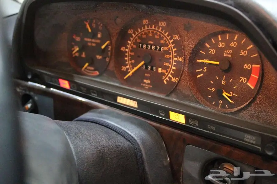 مرسيدس 1987 اس اي ال 560 أمريكي بطاقة جمركيه نظيف جدا 24