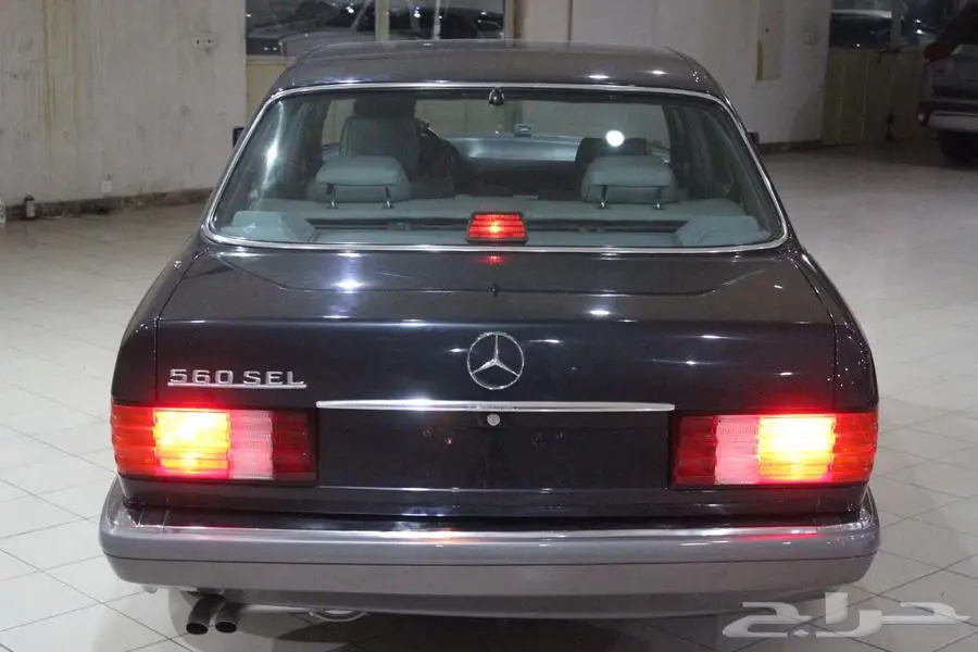 مرسيدس 1987 اس اي ال 560 أمريكي بطاقة جمركيه نظيف جدا 15