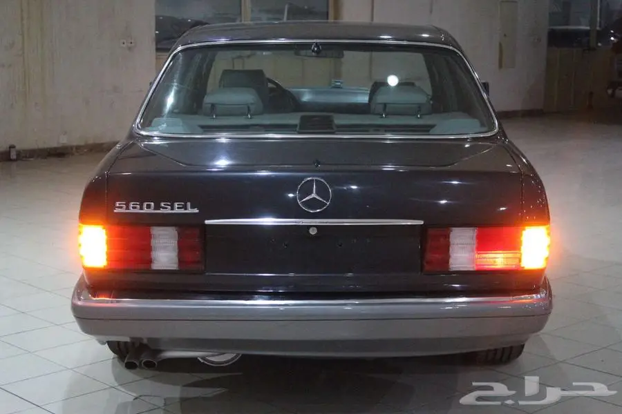 مرسيدس 1987 اس اي ال 560 أمريكي بطاقة جمركيه نظيف جدا 5