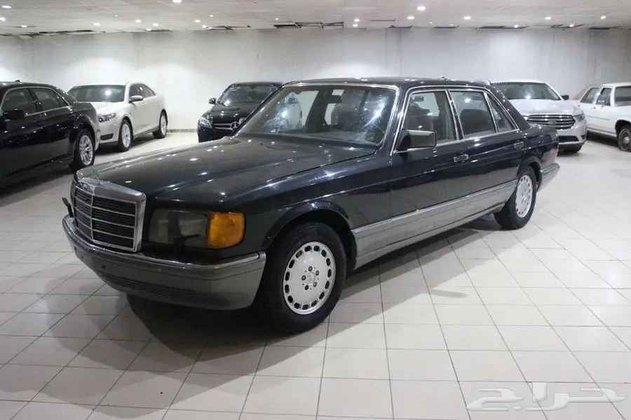 مرسيدس 1987 اس اي ال 560 أمريكي بطاقة جمركيه نظيف جدا 12