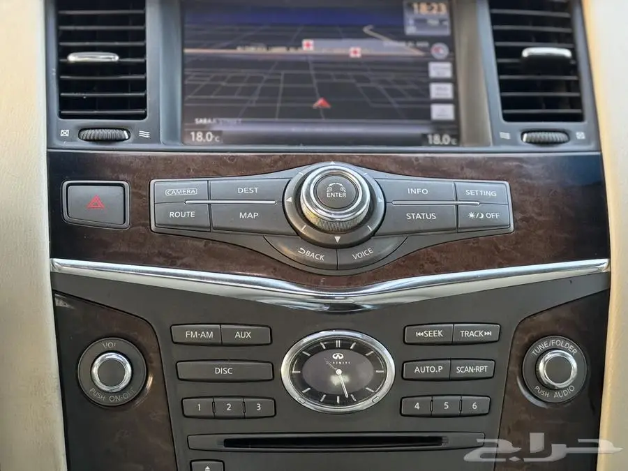 جيب انفنتيQX80 2013 اسود ملكي 52
