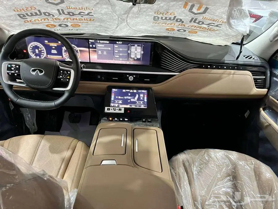 عرض خاص انفنتي SENSORY QX80 تيربو3.5 موديل 2025 بطاقه جمركيه 9