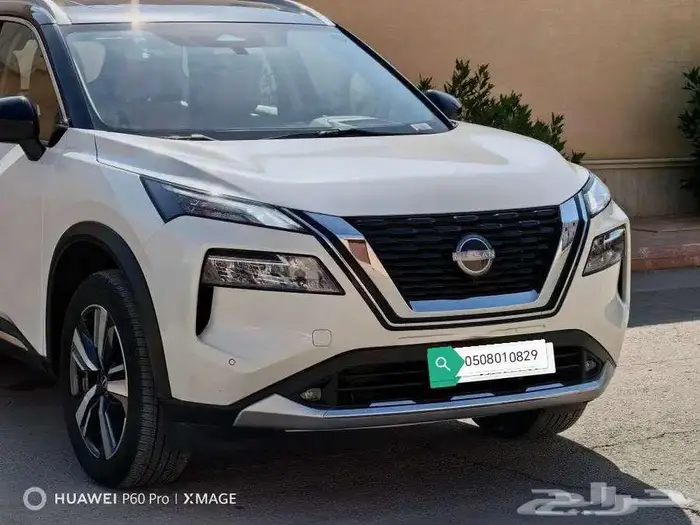 نيسان اكس تريل فل ابيض 2023 8