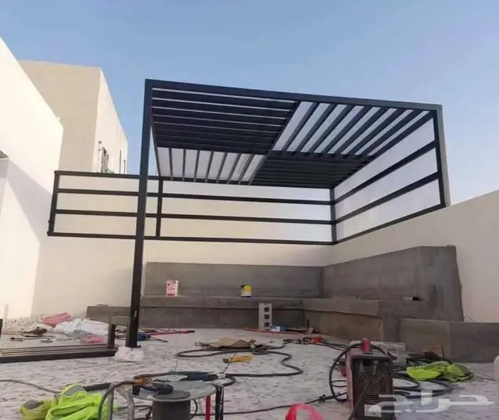 ابها خميس مشيط المحاله الموظفين المنسك مظلات سواتر 6