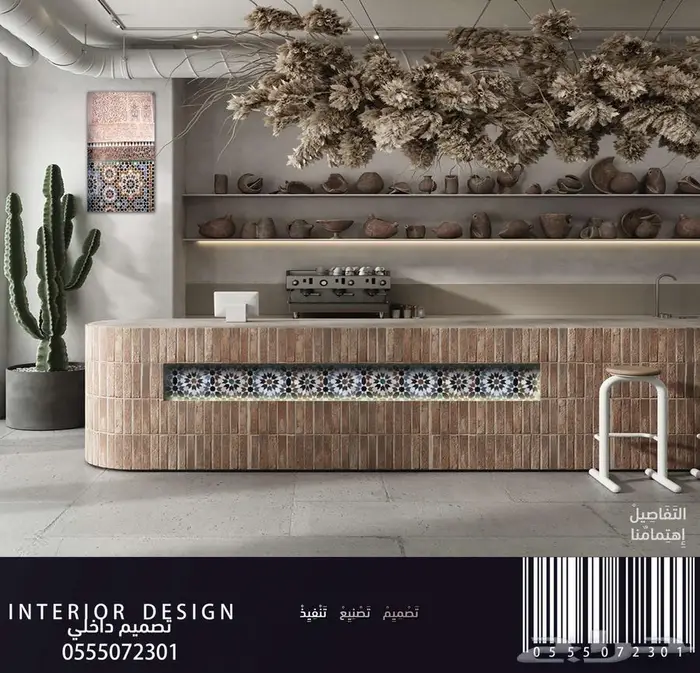 طاولة مكتب تصميم بوثات معارض تصميم مطاعم - محل كافيه داخلي 49