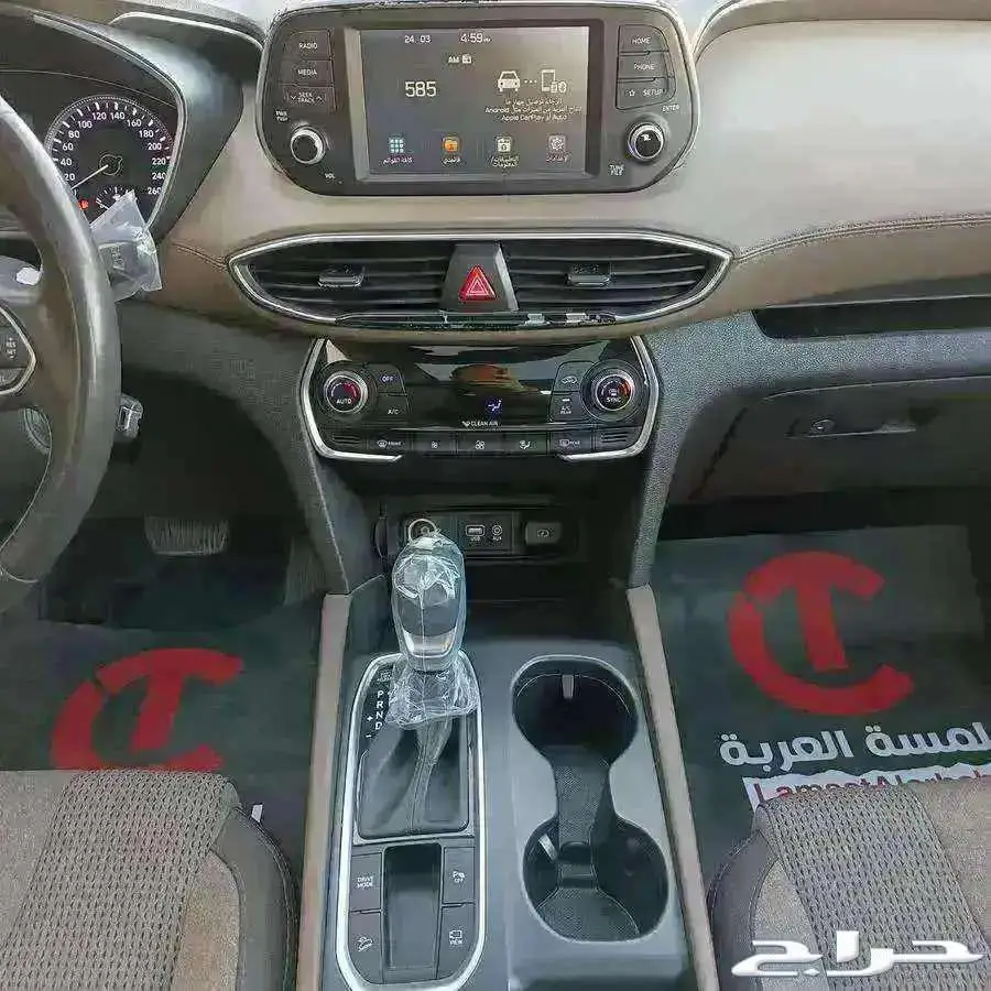 سنتافي هونداي 2019 6 سلندر سعودي نص كامل بنزين 9