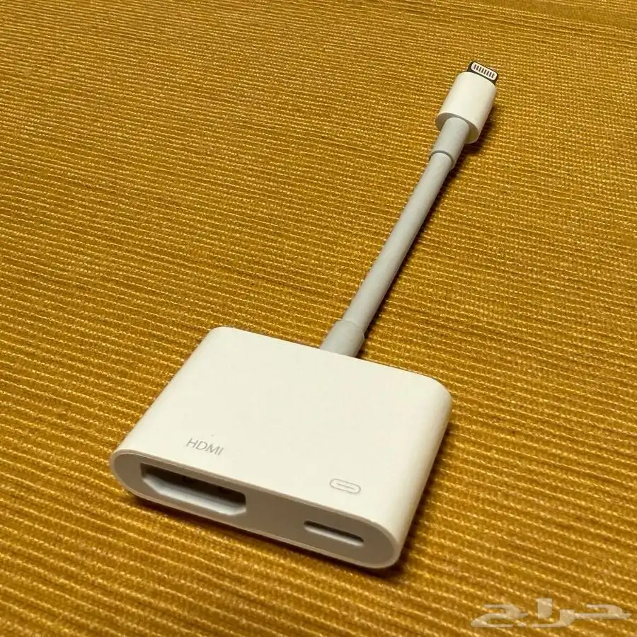 وصلة Apple الأصلية لبث شاشة الايفون او الايباد الى الشاشة 0
