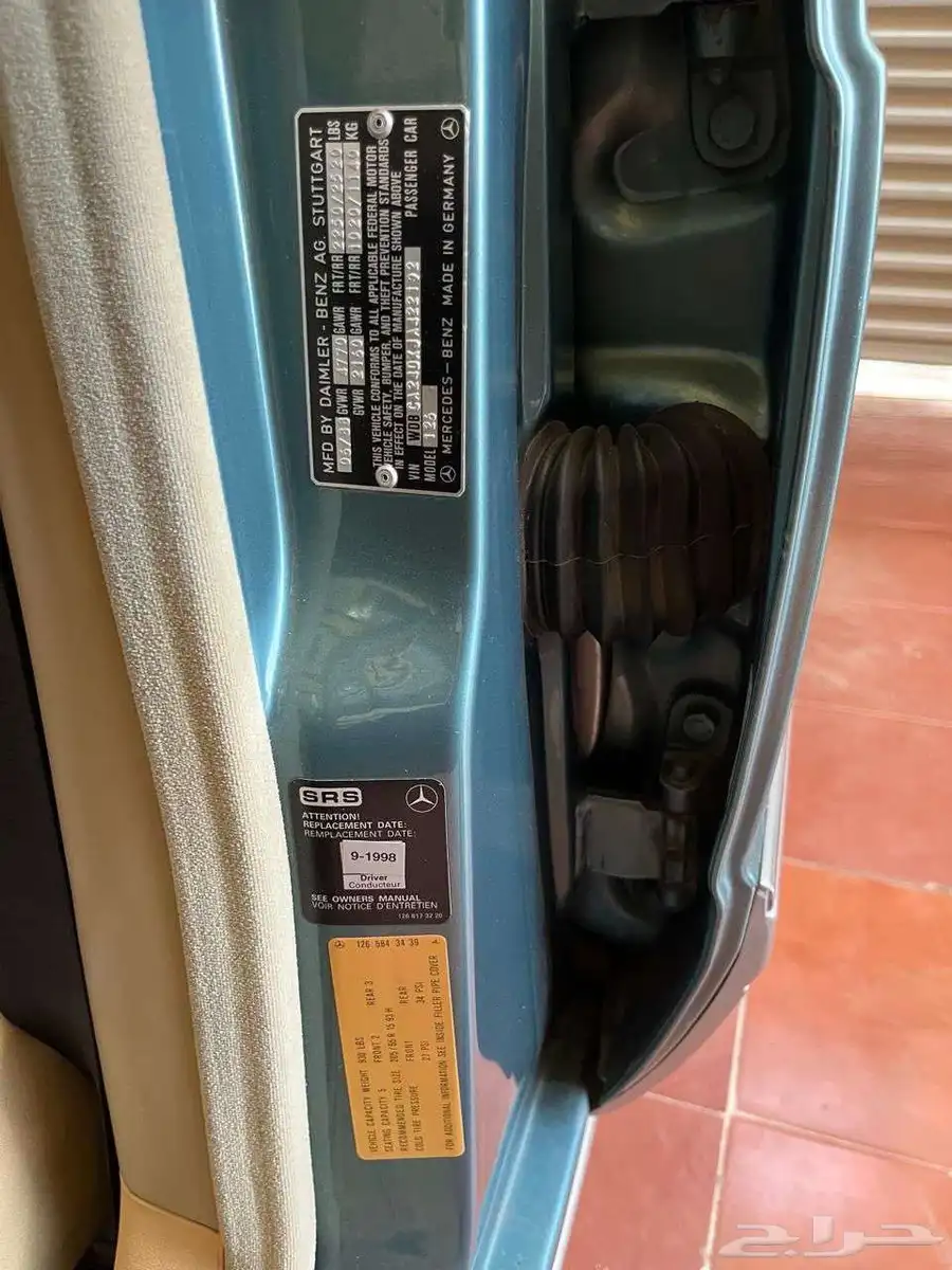 البيع مرسيدس مديل 88 10