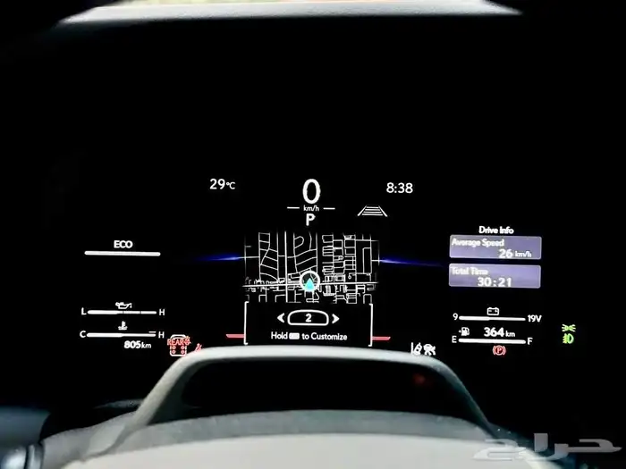 للبيع لكزز GX550 موديل 2025 شبه اصفار فل كامل وارد كندا 11