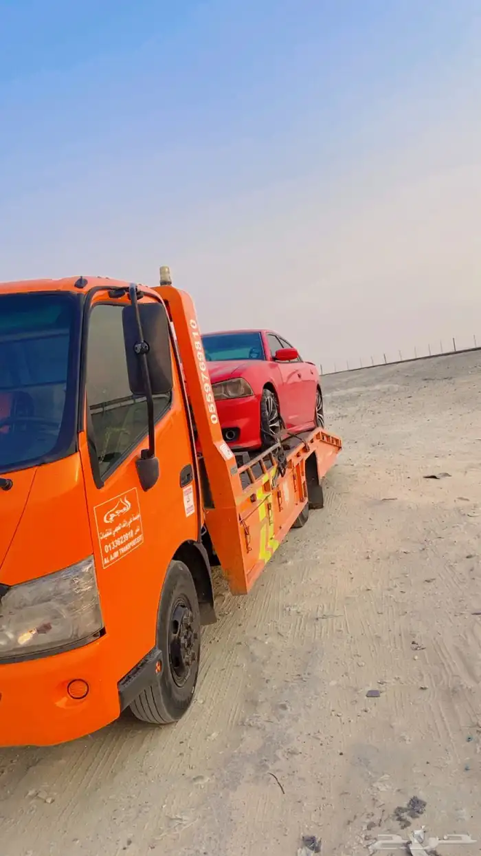 سطحه الجبيل النقل سيارات 2