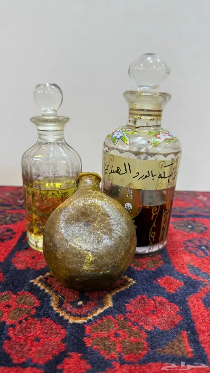 دهن عنبر السكة بالورد الهندي 0