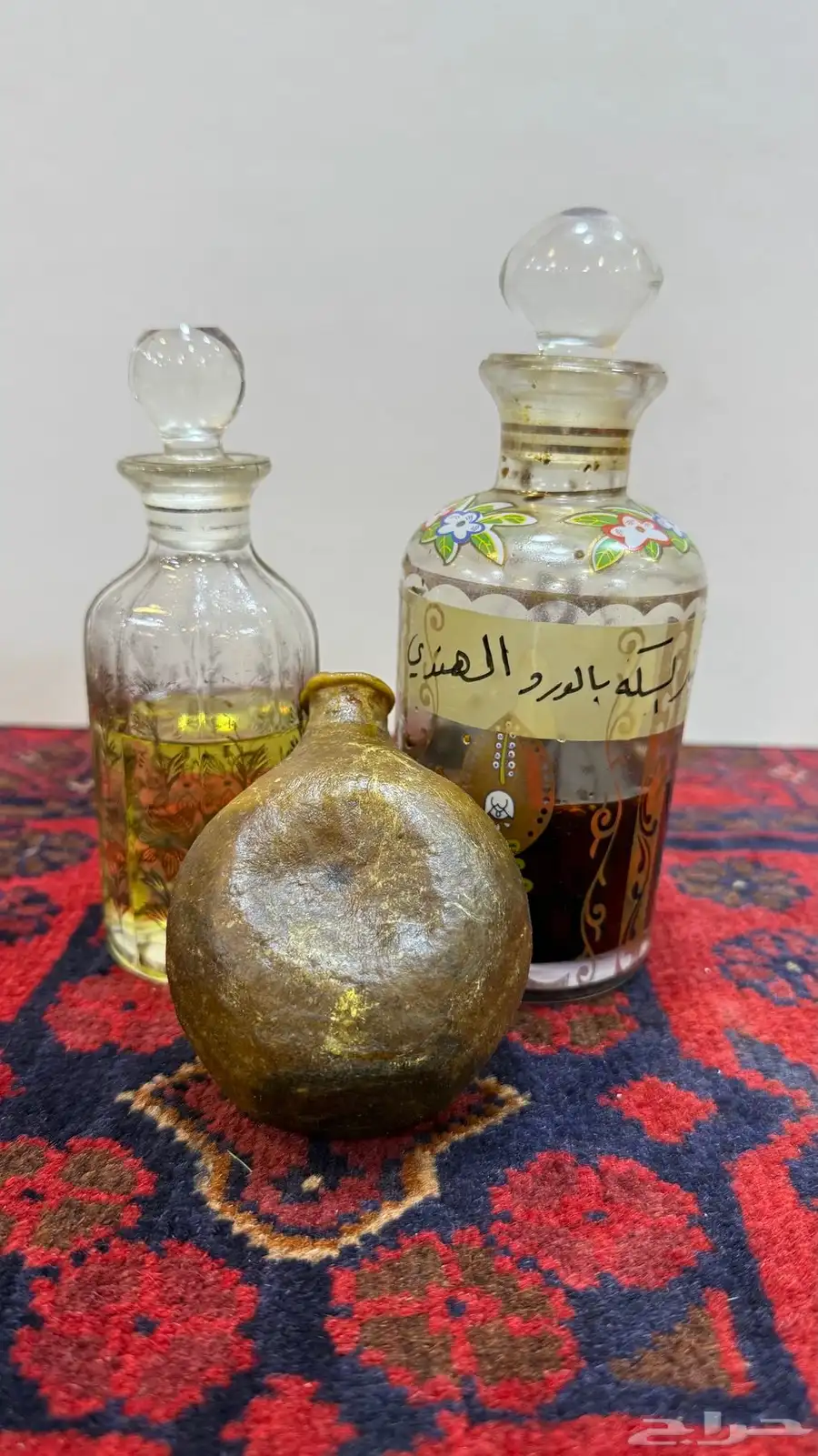 دهن عنبر السكة بالورد الهندي 0