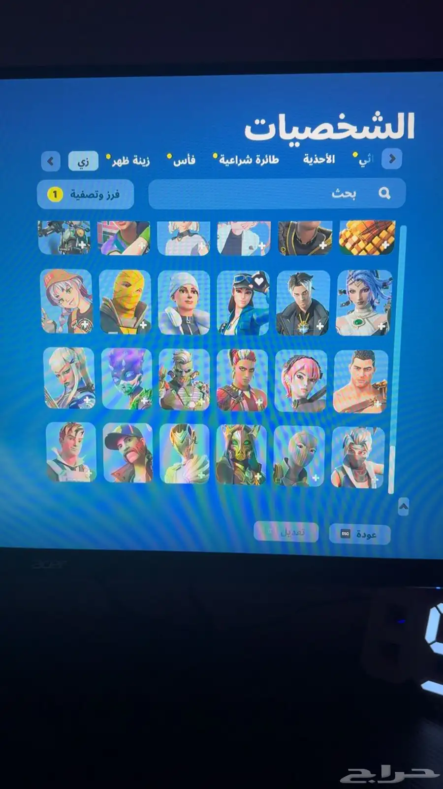 سلام عليكم حساب فورت  الحساب فيه بلاك اوبس 6  اقبل بدل 5