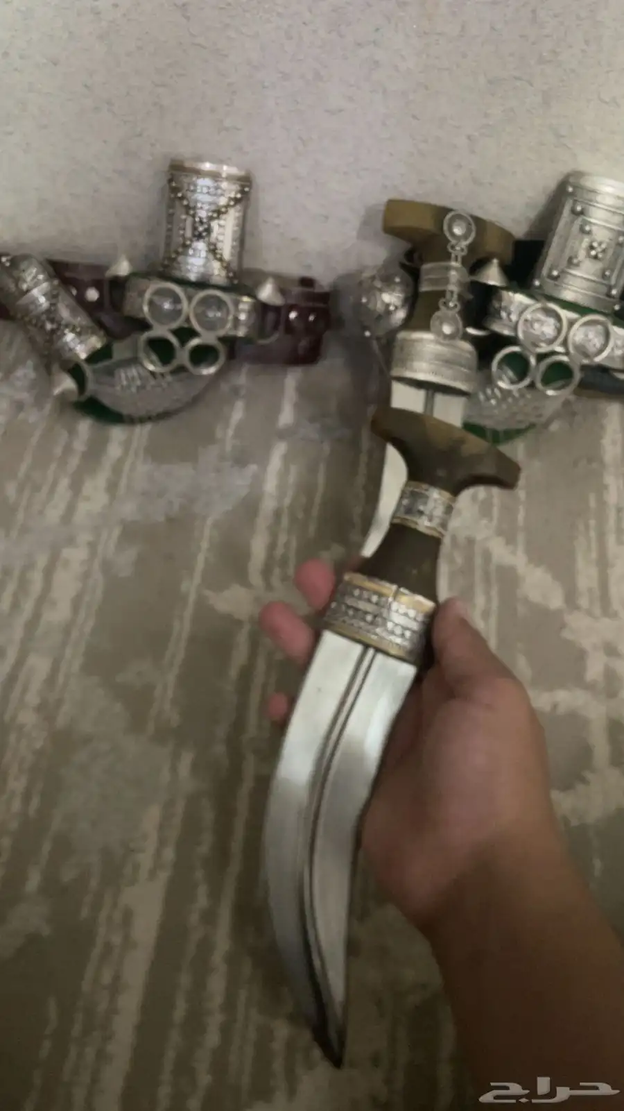للبيع جنابي صب فضه قديم فاخر البيع مستعجل التواصل خاص 4