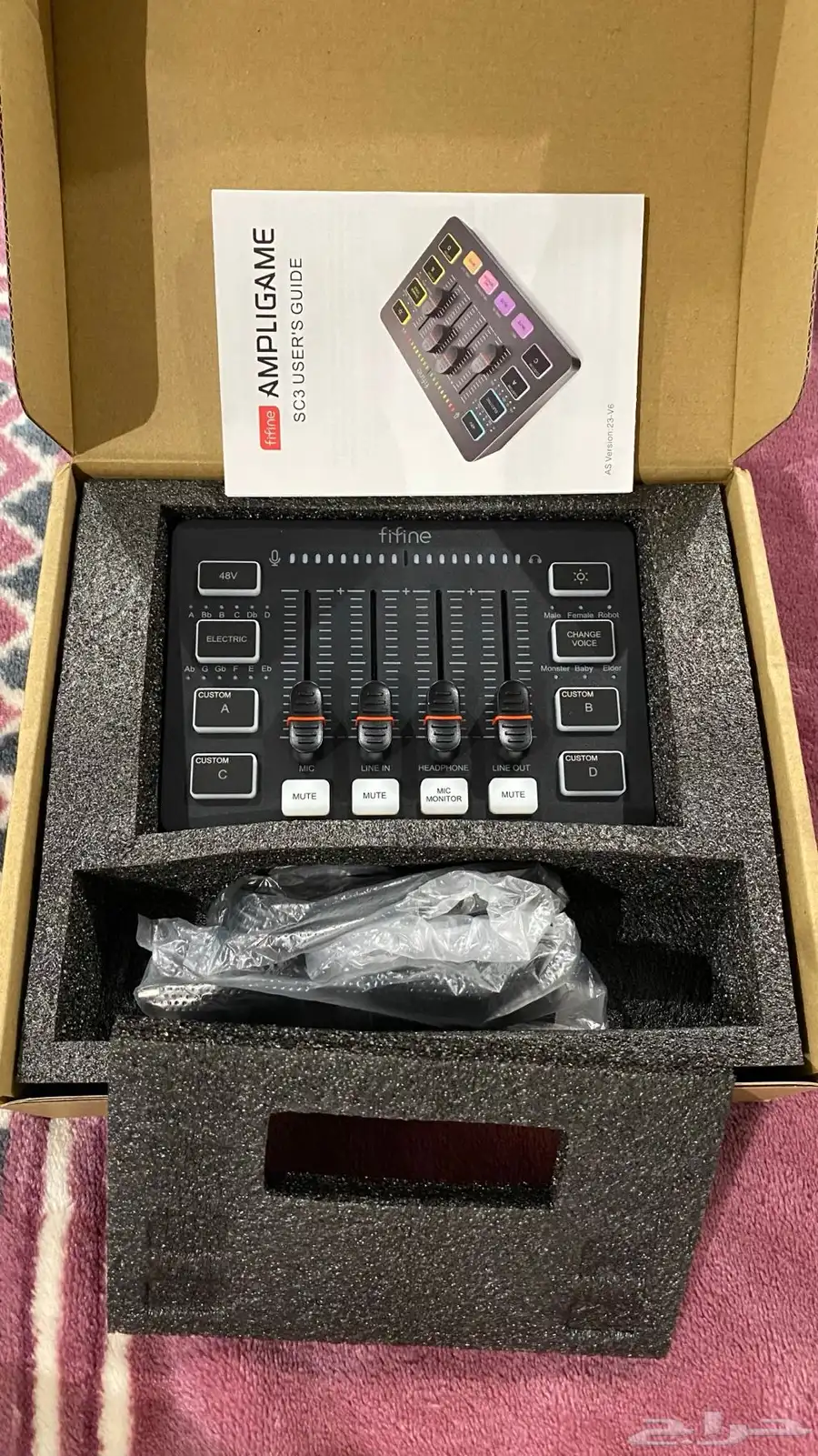 مكسر fifine mixer تم البيع 0