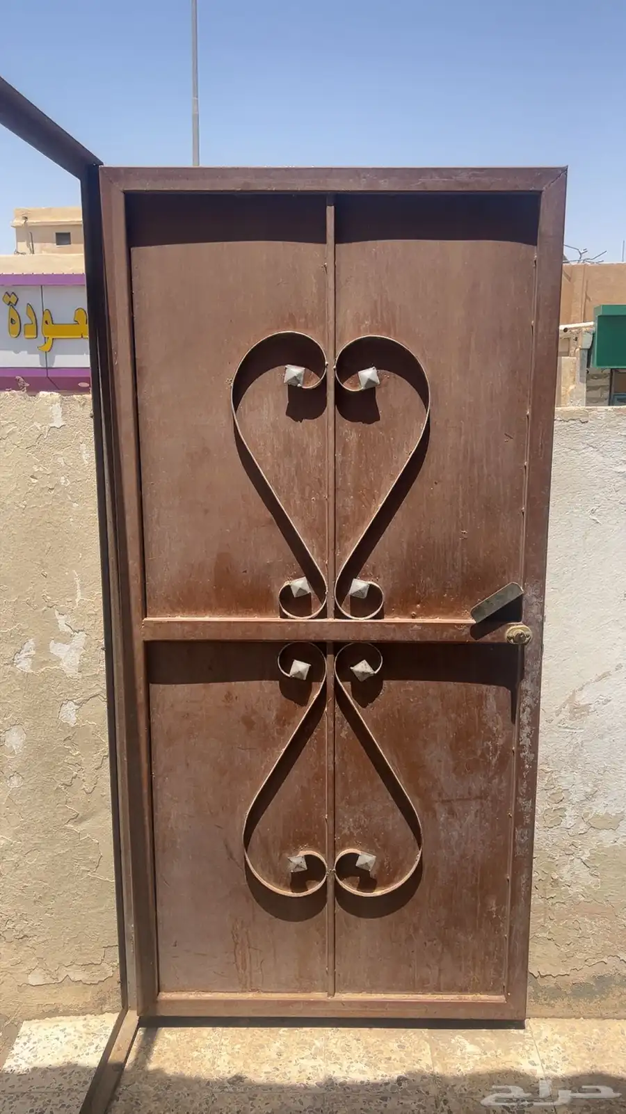 باب حديد اخو الجديد مفصل تفصال 2