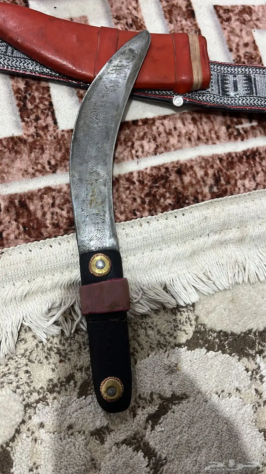 سكين مسحل قديم قديم 0