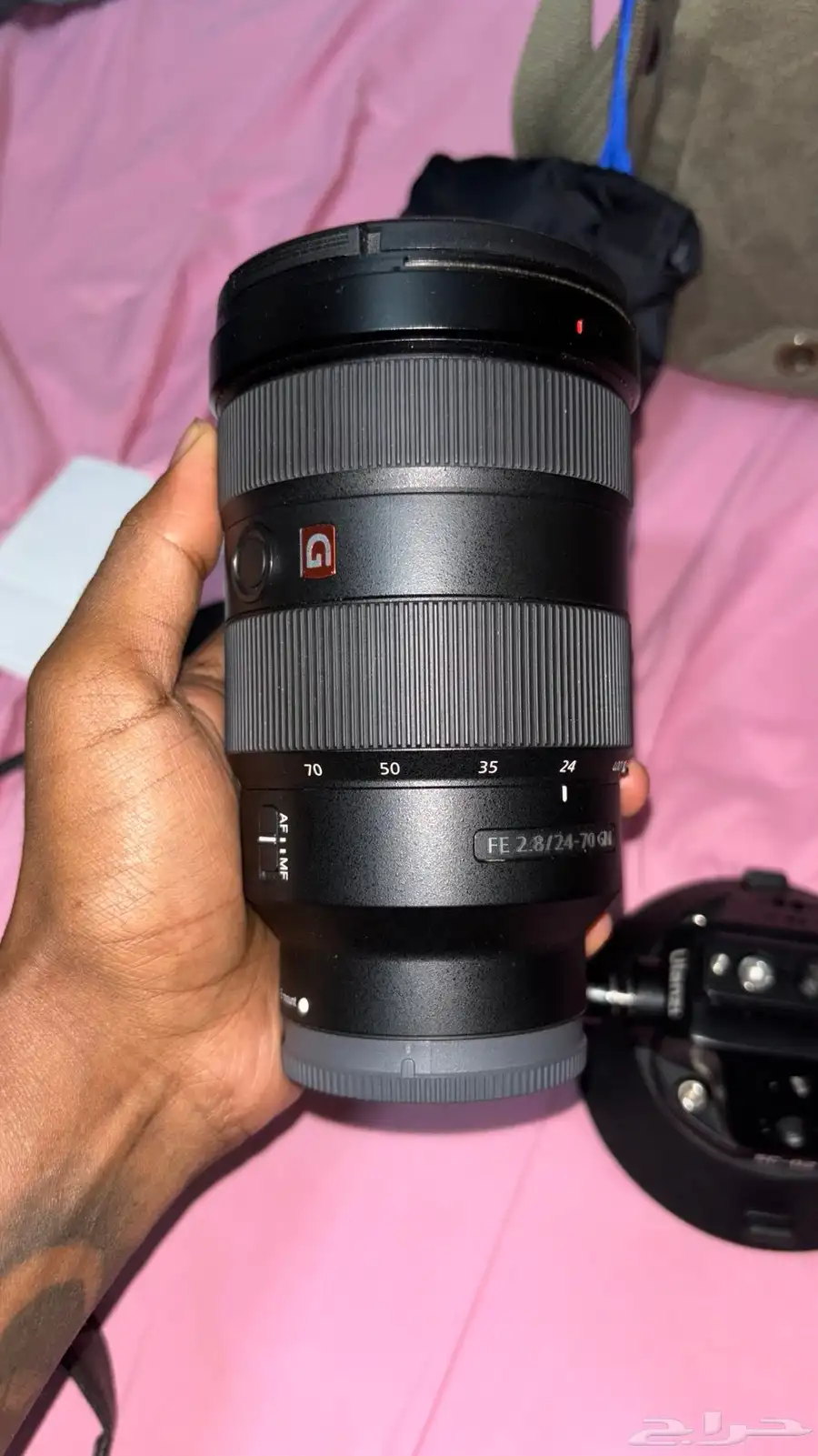 كميرة Sony a7siii مع عدسة G Master fe24-70mm 9