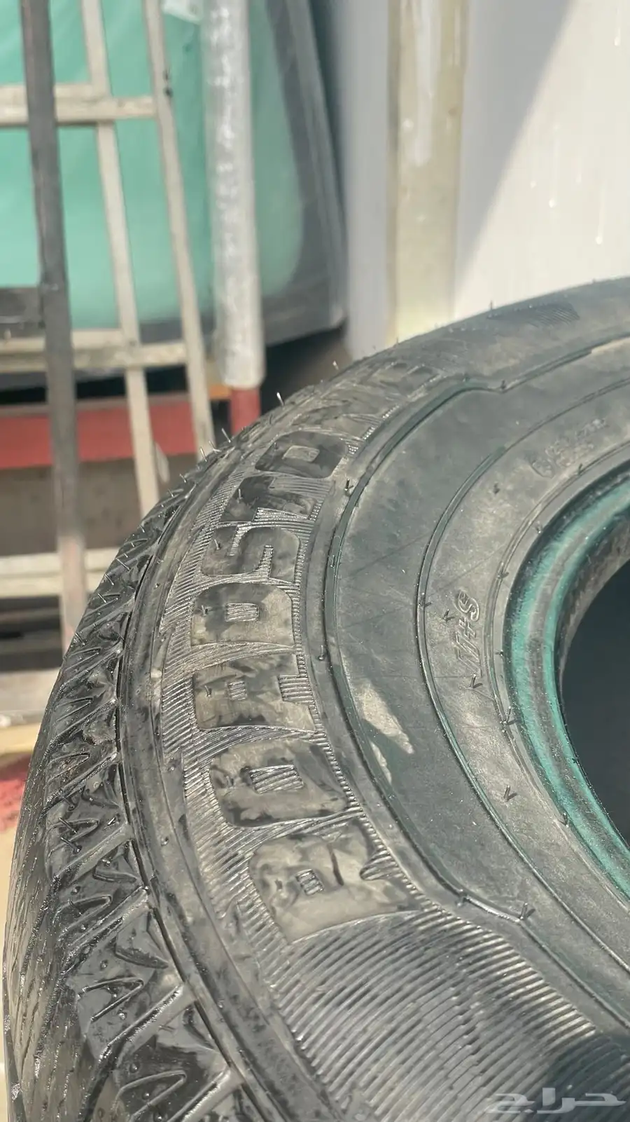 265 65 18 كفرات ردستون كوري نظيفة جدا  ومشروطة   يوكن تاهو 2