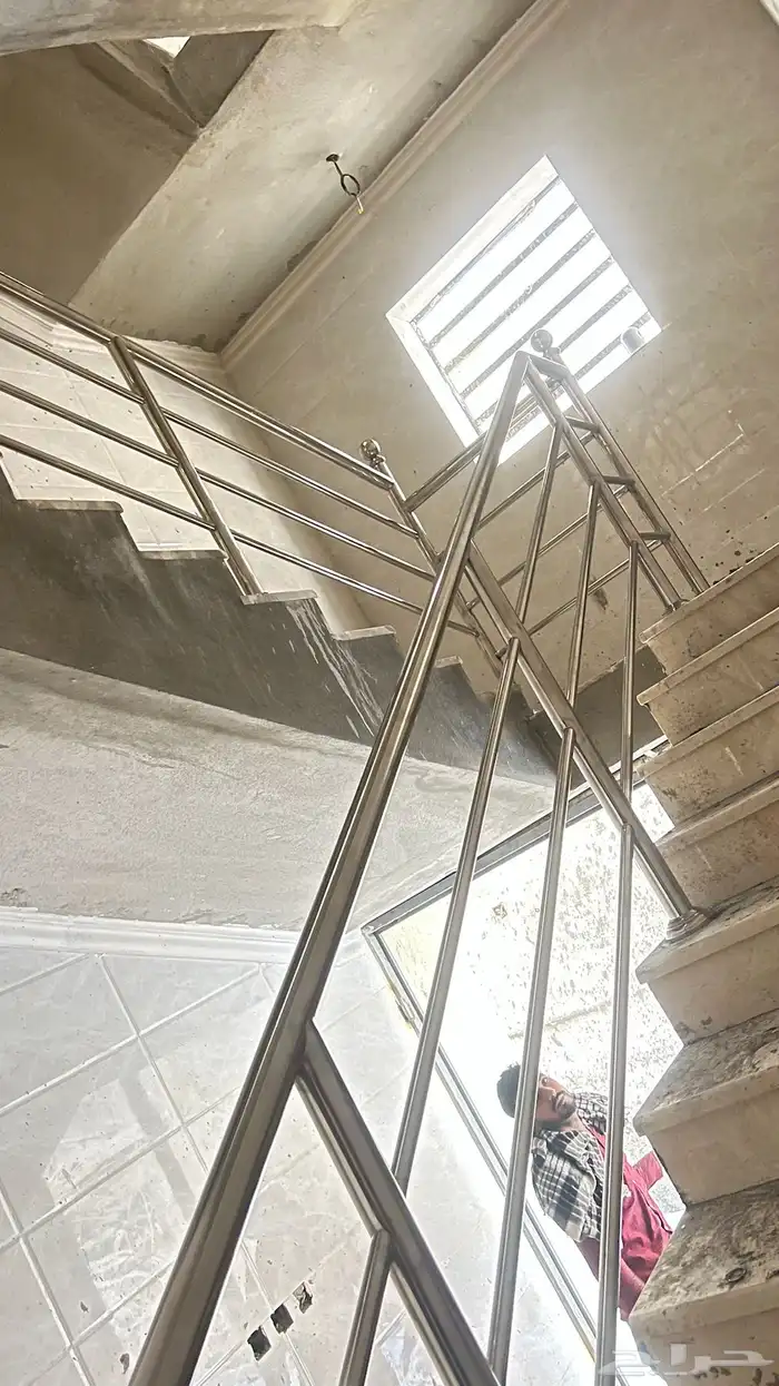 درابزين ستانلس ستيل للسلالم   300 ريال مت 3