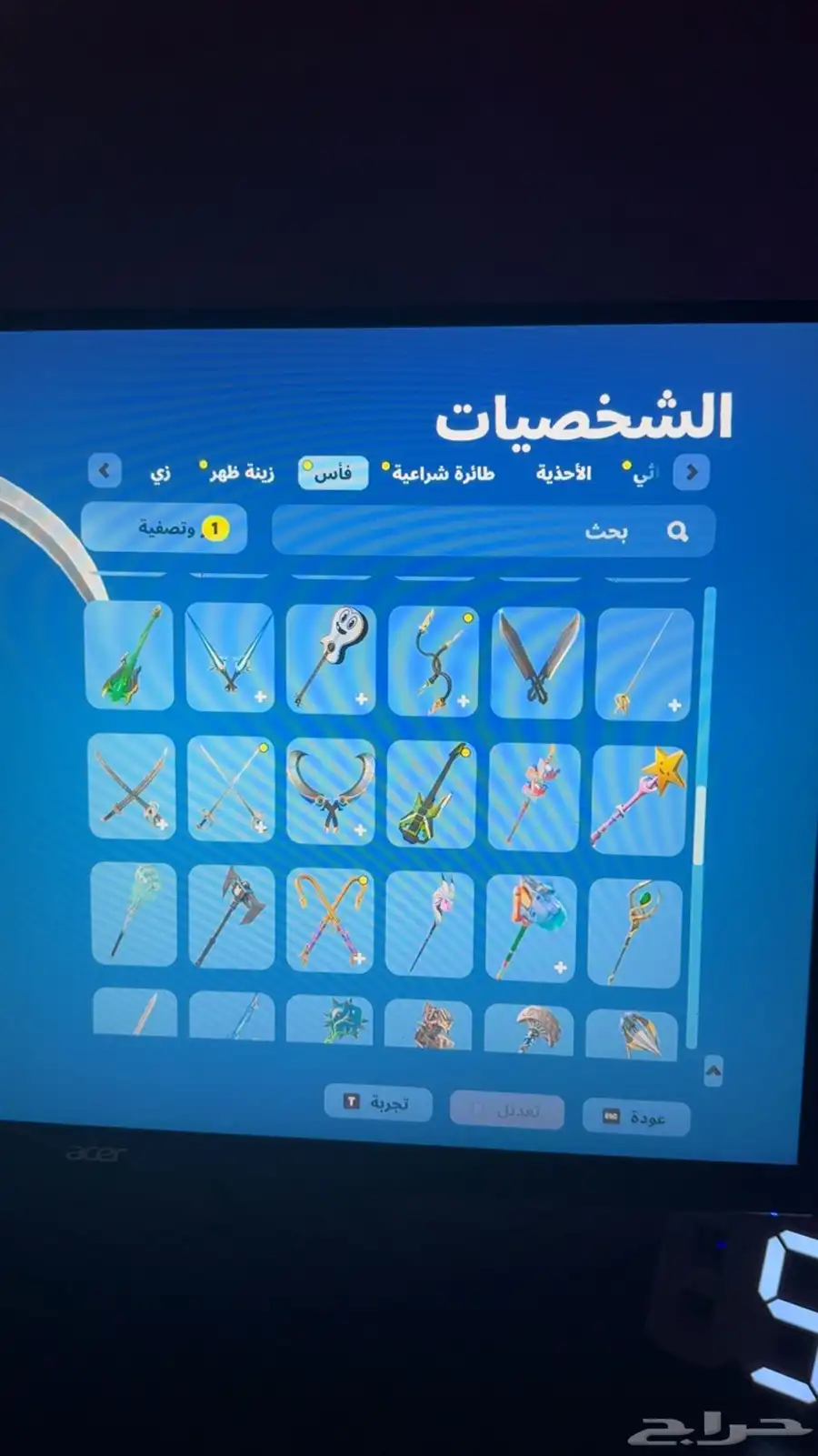سلام عليكم حساب فورت  الحساب فيه بلاك اوبس 6  اقبل بدل 2