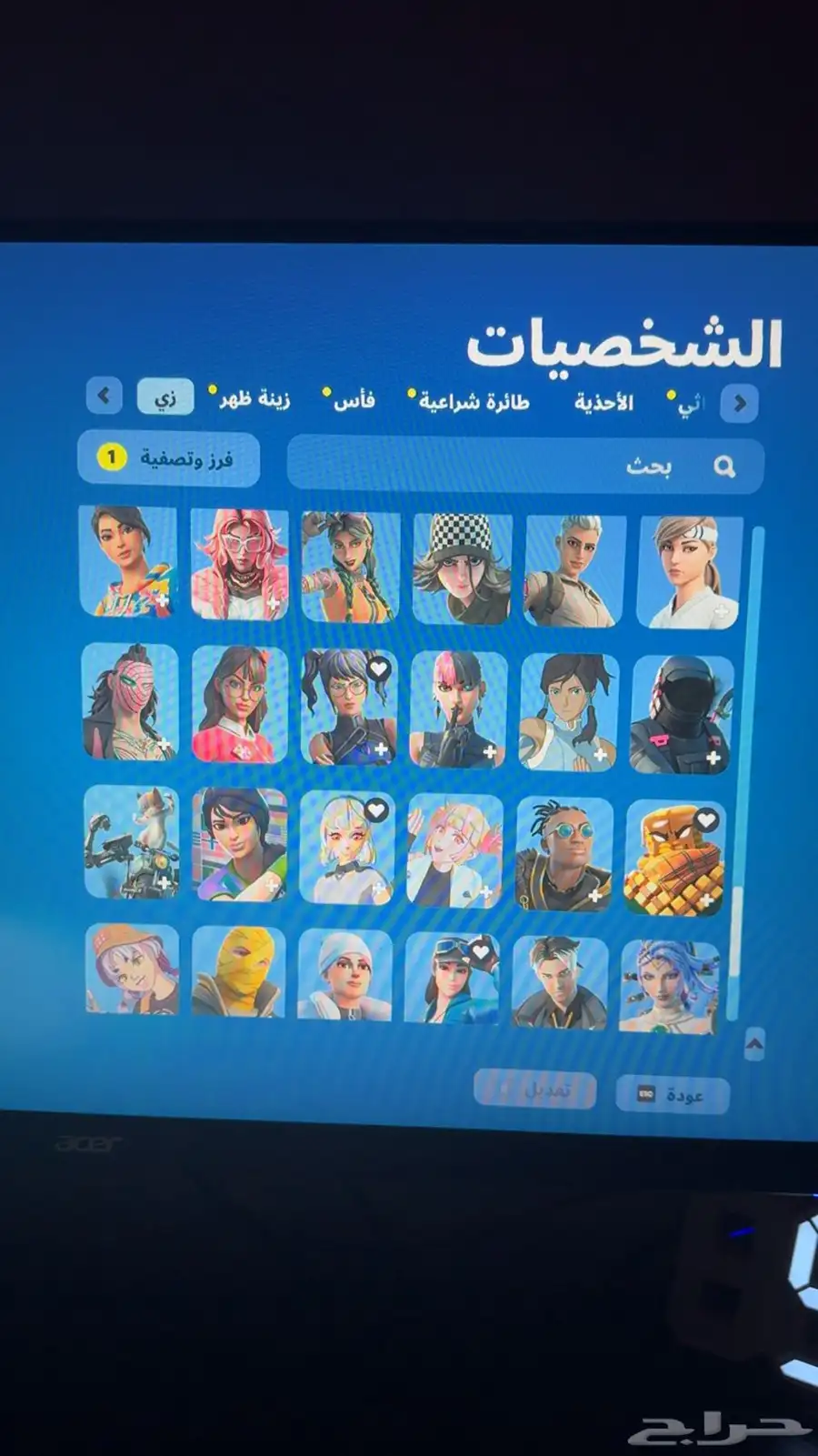 سلام عليكم حساب فورت  الحساب فيه بلاك اوبس 6  اقبل بدل 8