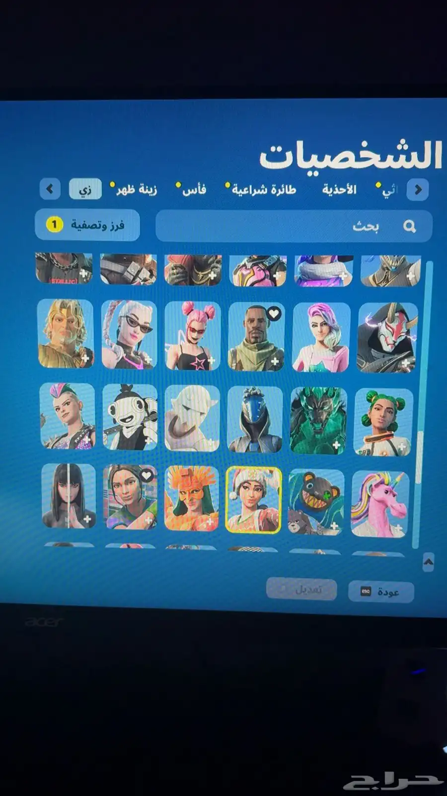 سلام عليكم حساب فورت  الحساب فيه بلاك اوبس 6  اقبل بدل 10
