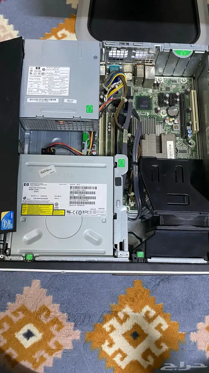 بيع كمبيوتر hp وشاشة hp 1