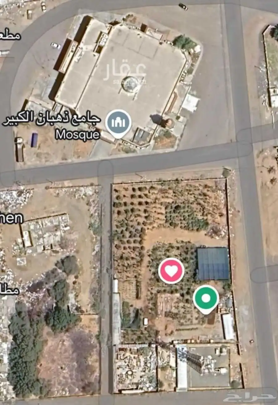 ارض للبيع بحي ذهبان شمال جدة بها قطعه مؤجرة لبرج اتصالات 0