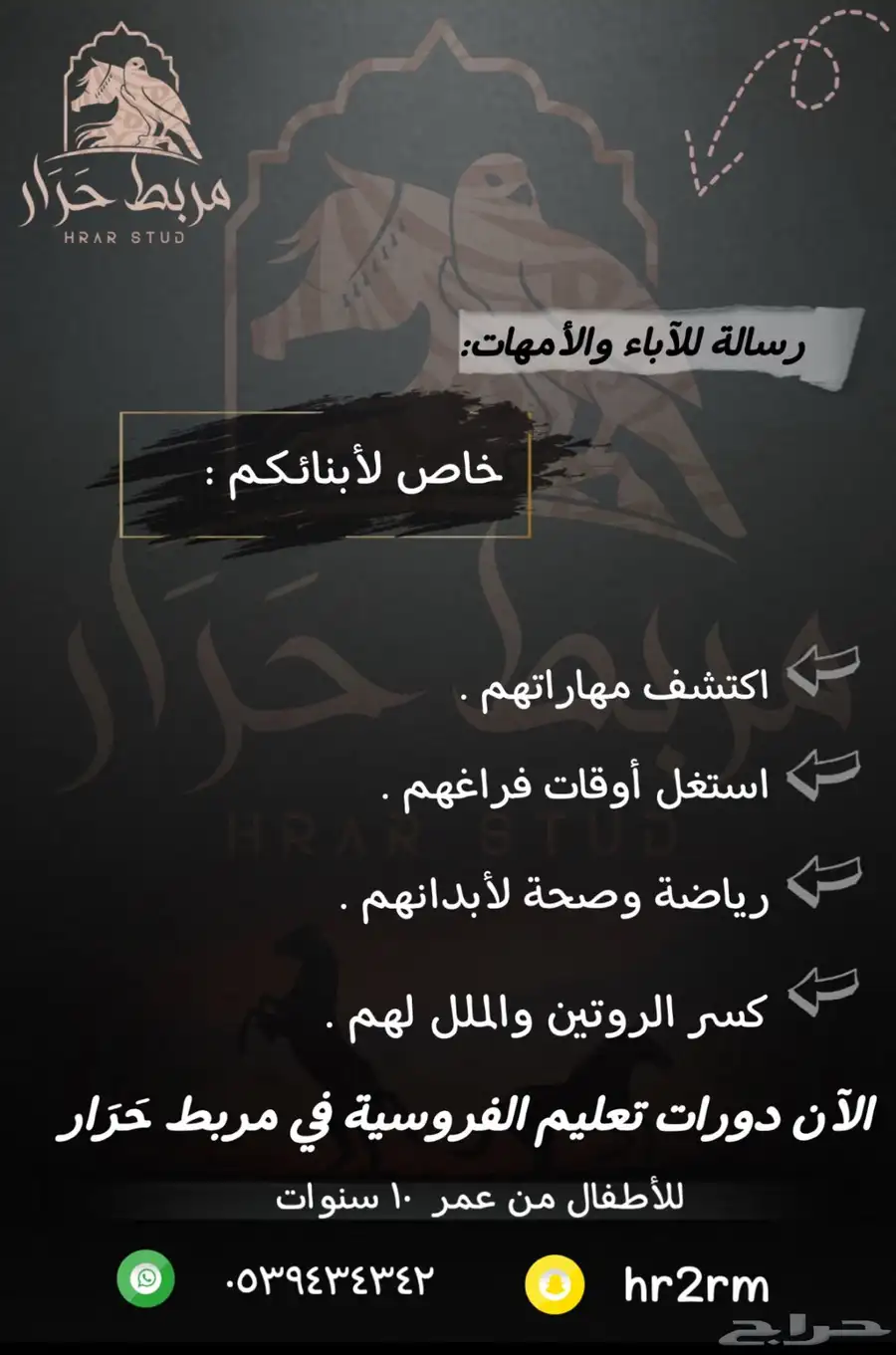 دورات تعليم الفروسية في الدوادمي 2