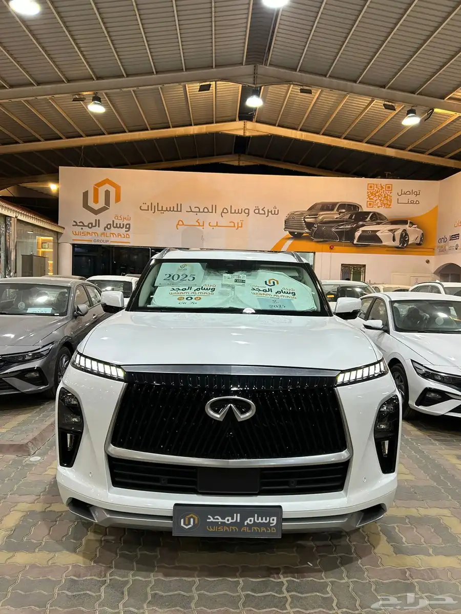 انفنتي QX80 SENSORY ماكينه 3.5 تيربو موديل 2025السعر 466500 1