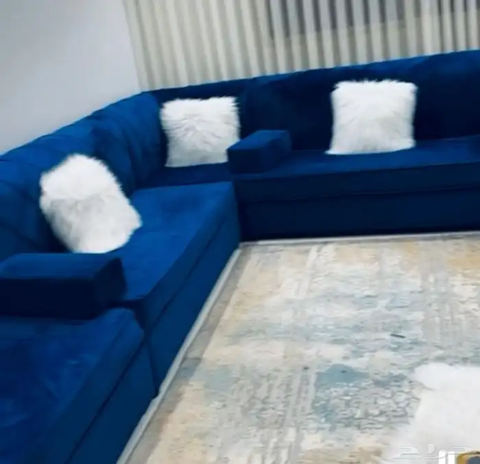 طقم كنب مجلس شبه جديد 2