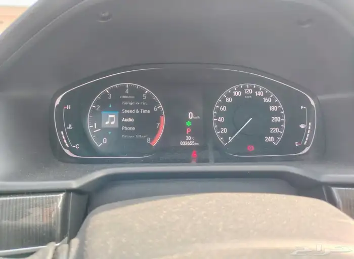 هوندا اكورد سبورت داخليه اسود lx 2021 8