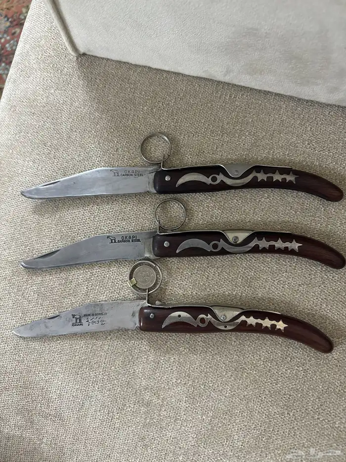 سكاكين خوجه و كربوان استيل 0