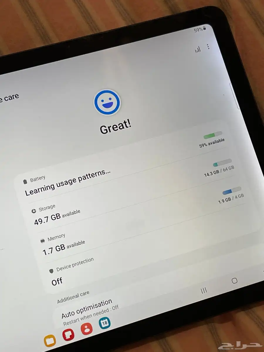 تاب جلاكسي اس6 لايت   Galaxy Tab s6 lite 10