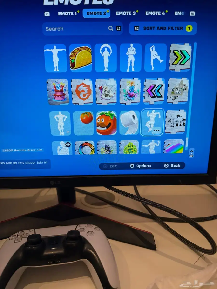 حساب فورت نادر من السيزون 6 و حزم السوني النادرة سكن الجلكسي 39