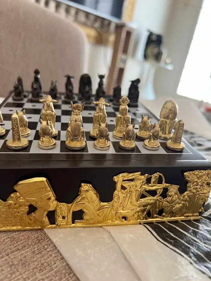 صندوق العاب شطرنج   ورق بالوت   احجار دومينز 0