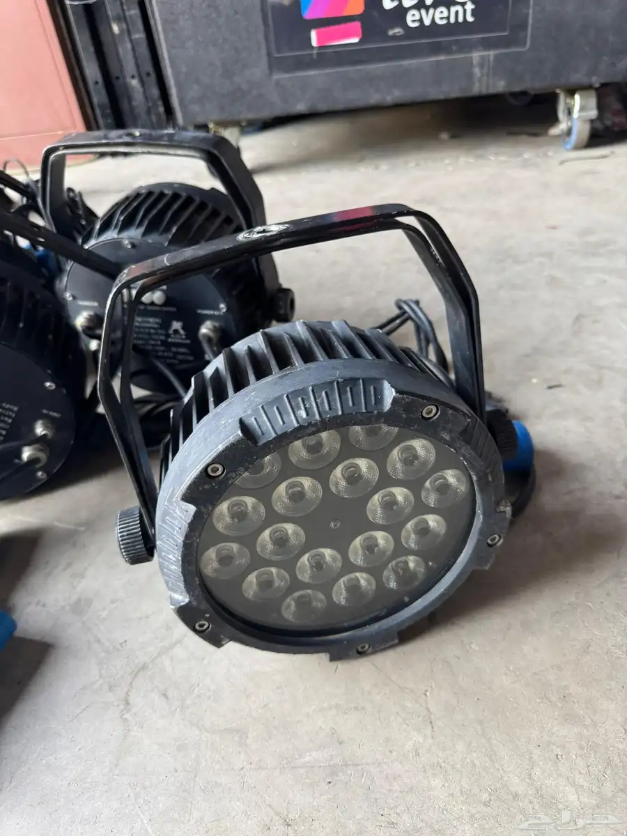 سماعات ياماها خشب 115 و اضائات Led 3