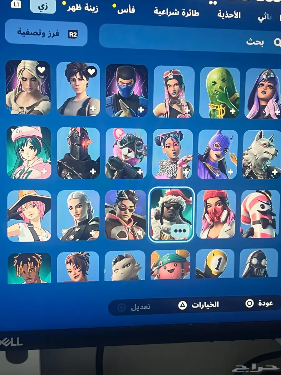 حساب فورت نايت السيزون السابع 18