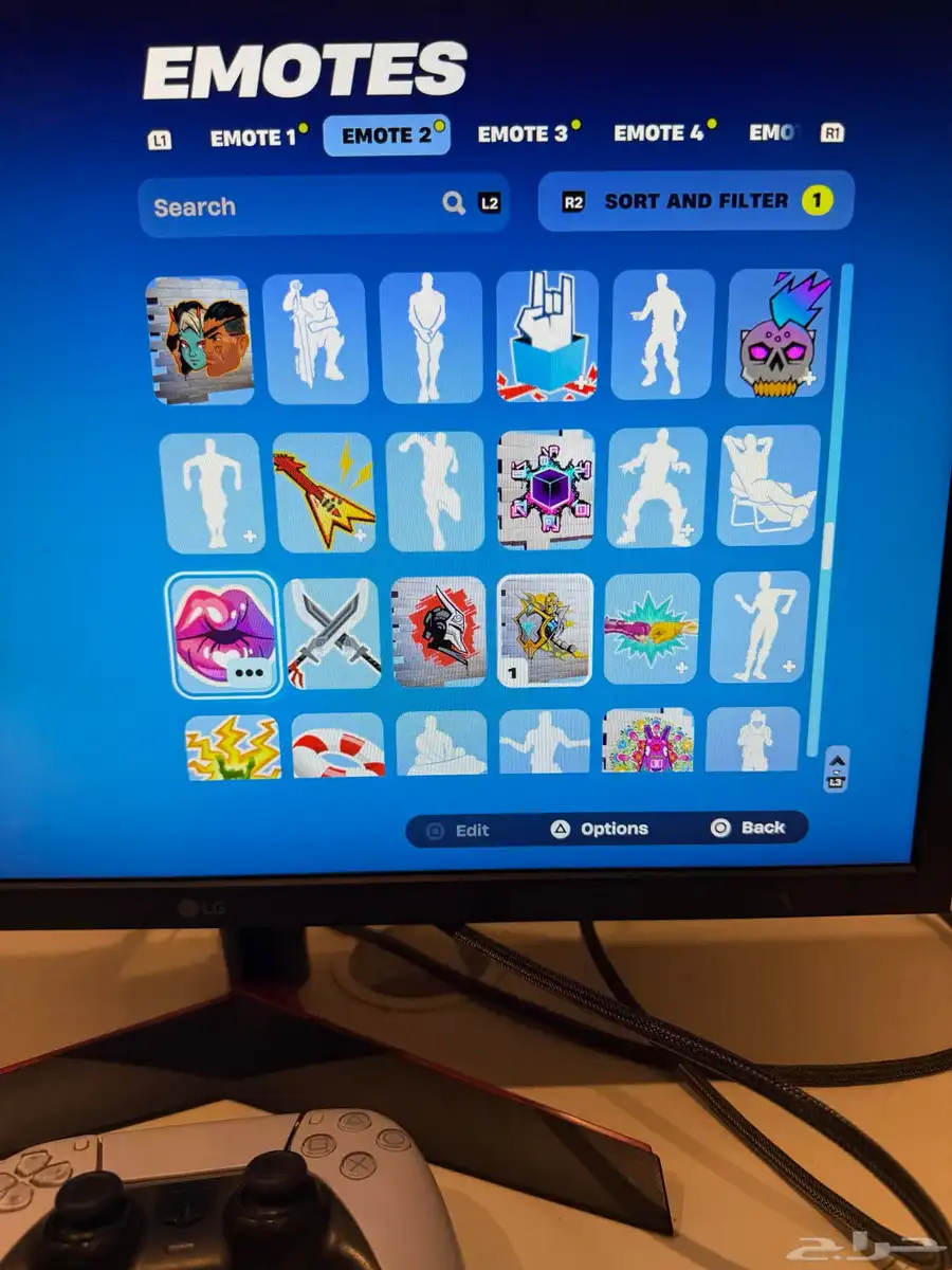 حساب فورت نادر من السيزون 6 و حزم السوني النادرة سكن الجلكسي 43