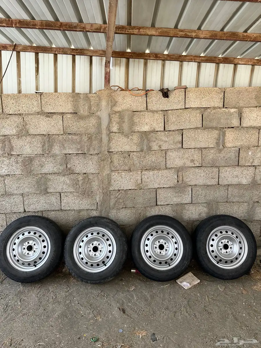 كفرات دنلاوب وجنوط مقاس 16 2
