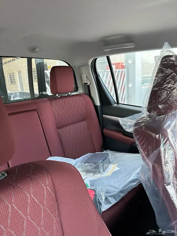 هايلوكس 2025 بنزين GLX2 اصفار كاش وبنوك 36