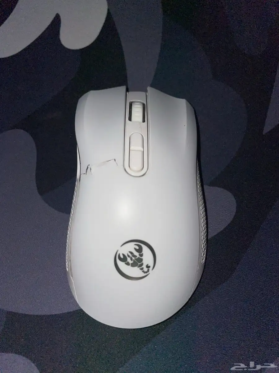 ماوس لاسلكي وسلكي 3 ازرار مع RGB 0