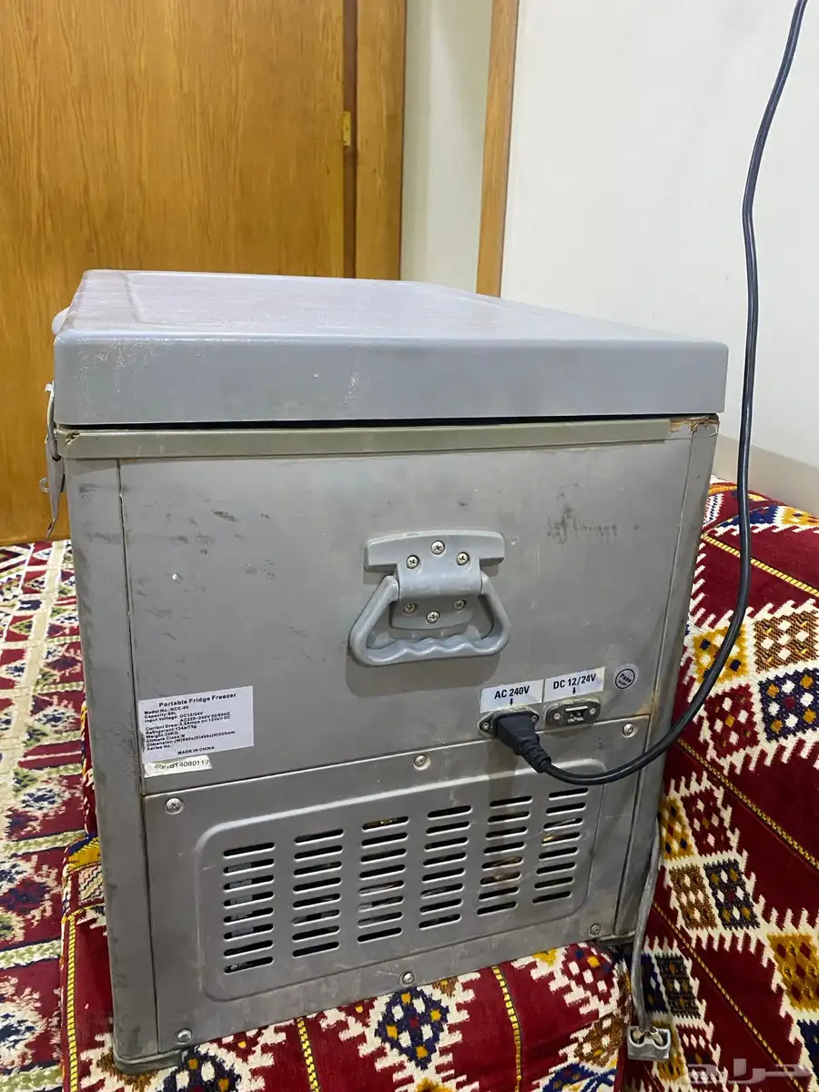 ثلاجه. سياره الرمايه 60 لتر حجم كبير 4